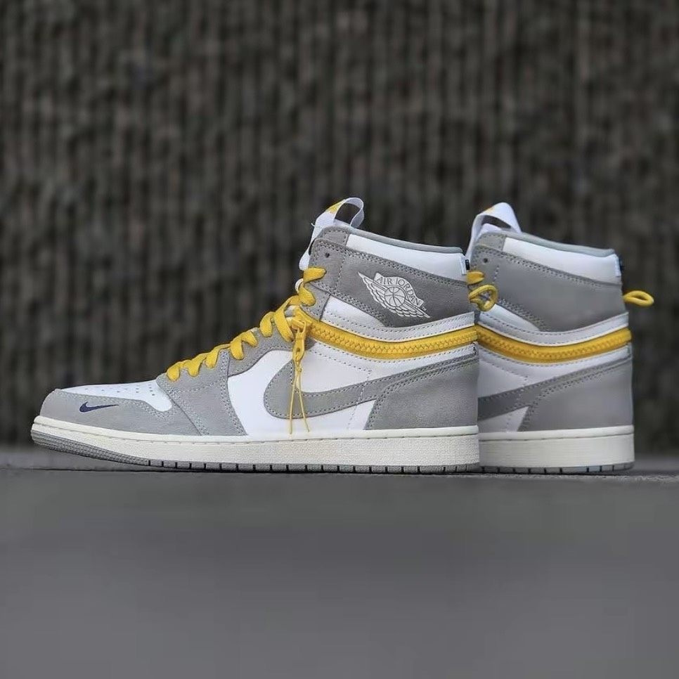 Jordan 1 High Switch Light Smoke Grey - CW6576-100 