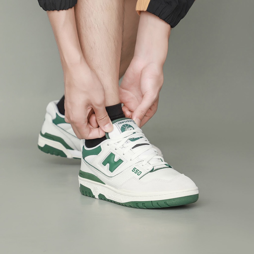 New Balance 550 White Green - BB550WT1 