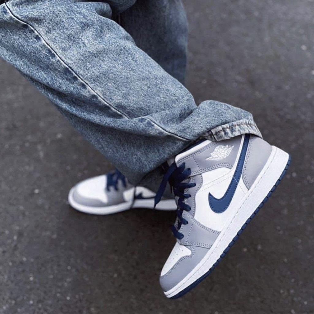 Jordan Mid Cement True Blue - DQ8426-014 