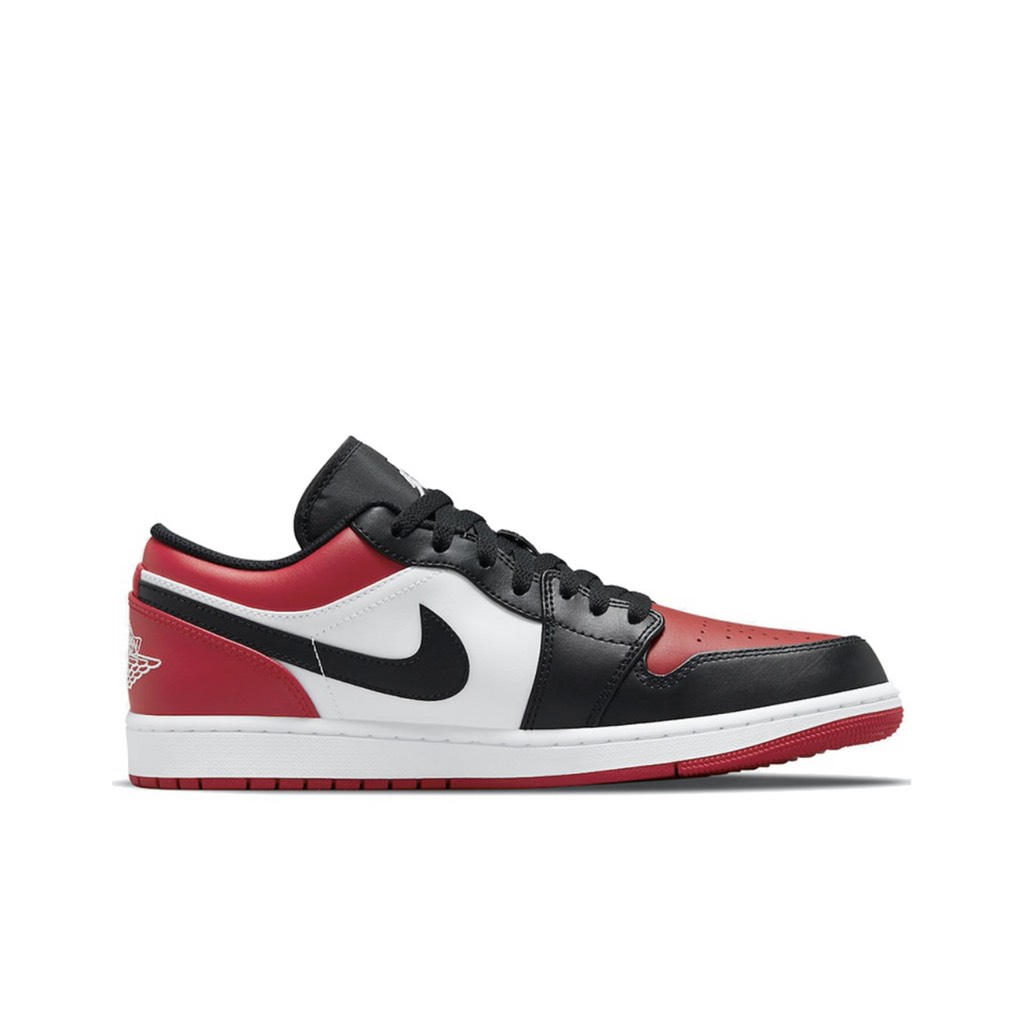 Jordan 1 Low Bred Toe - 553560 612 