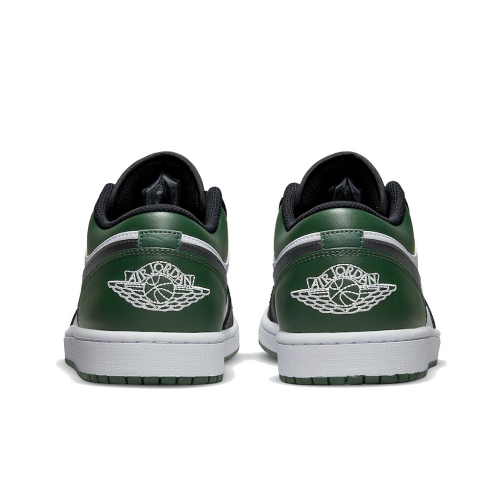 Jordan 1 Low Green Toe - 553560 - 371 