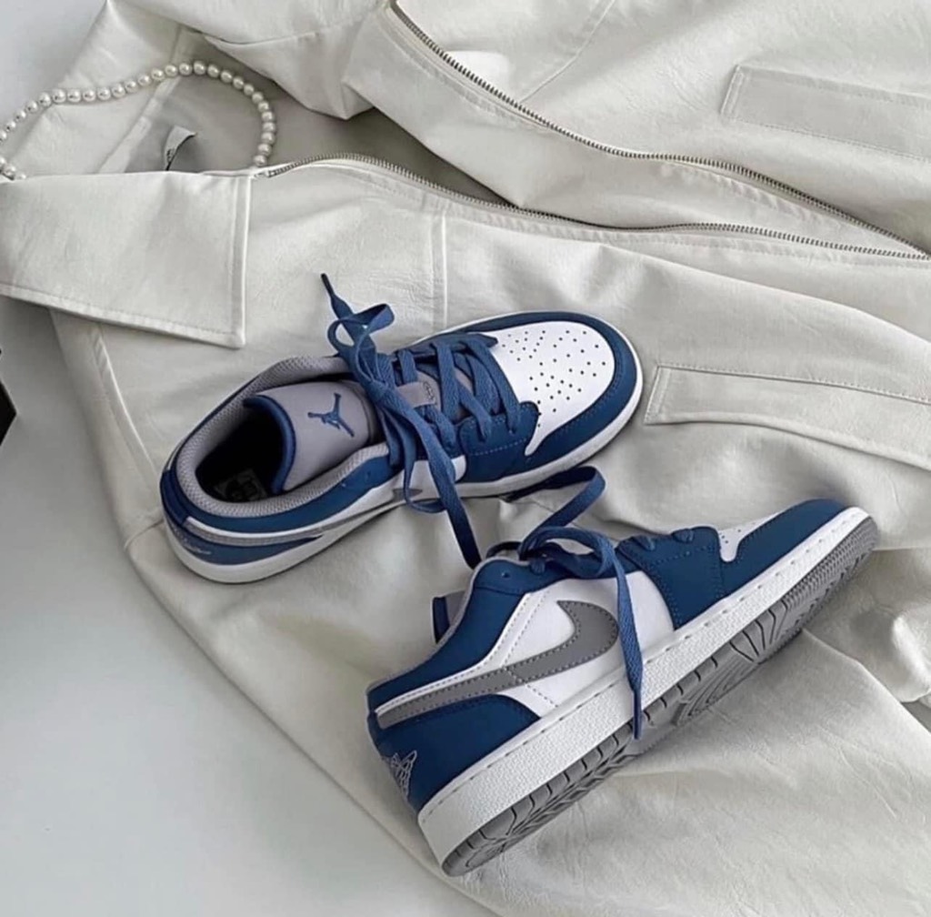 Jordan 1 Low True Blue - 553560-412 