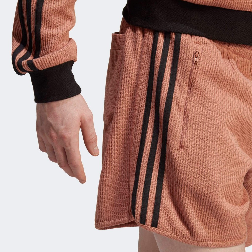Adidas Adicolor Classics Waffle Shorts - Brown - HS2082 