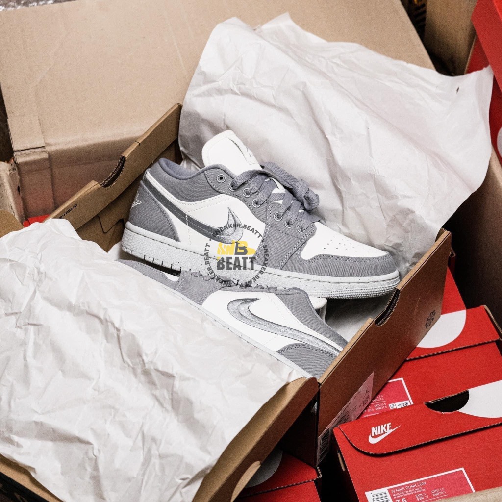 Jordan 1 Low Light Steel Grey 