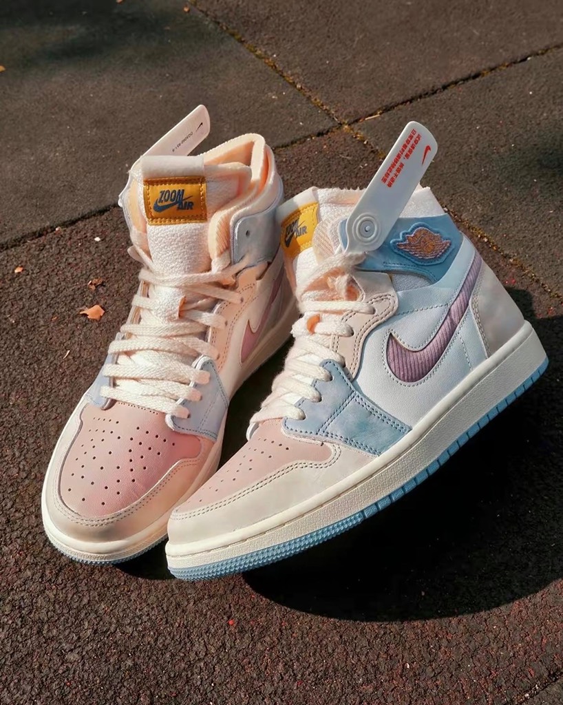 AIR JORDAN 1 HIGH ZOOM AIR CMFT PINK OXFORD - DQ5092-651 