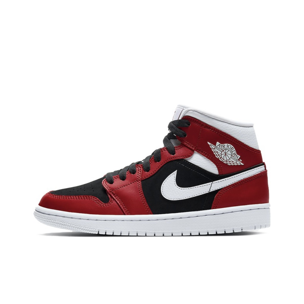 Jordan 1 Mid Gym Red Black - BQ6472-601 