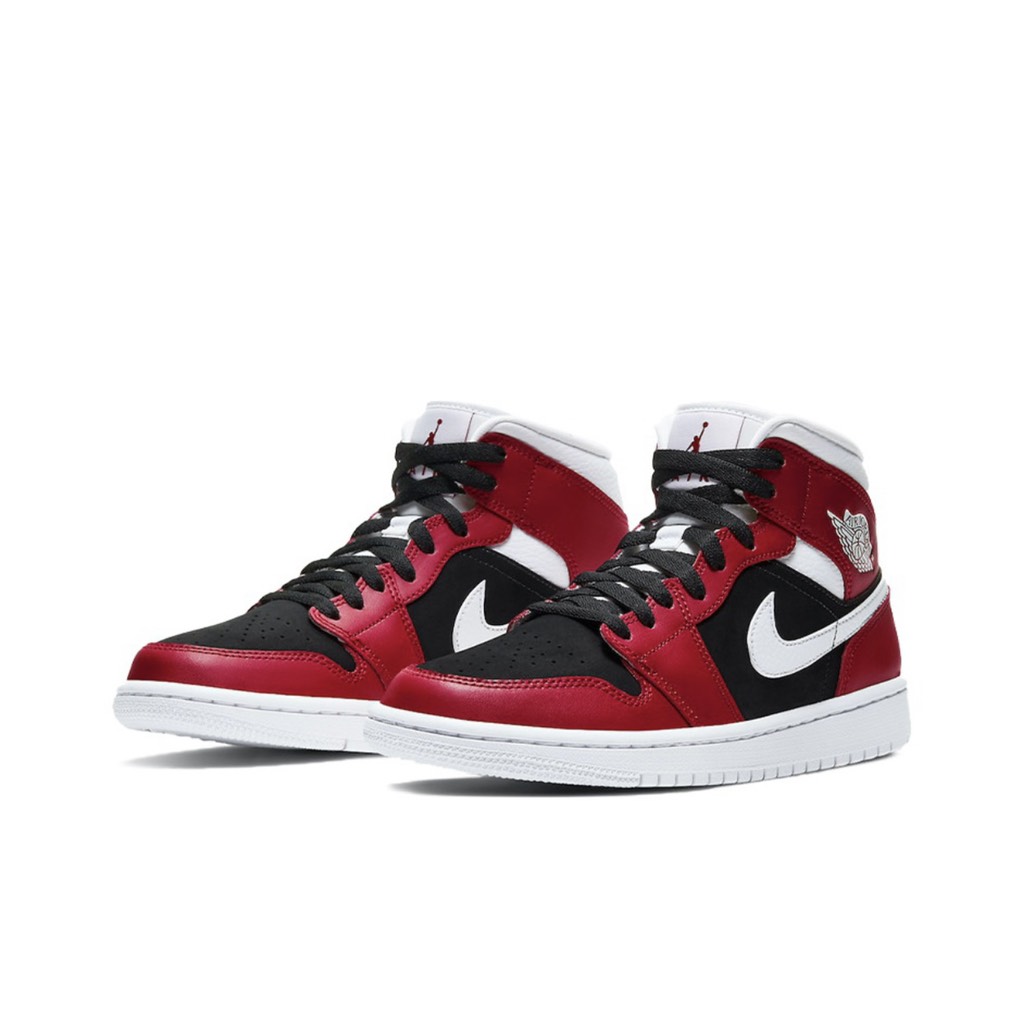 Jordan 1 Mid Gym Red Black - BQ6472-601 