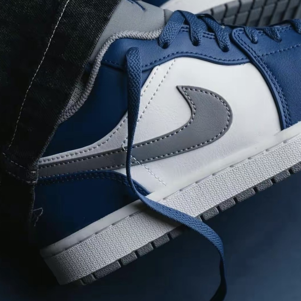 Jordan 1 Low True Blue - 553560-412 