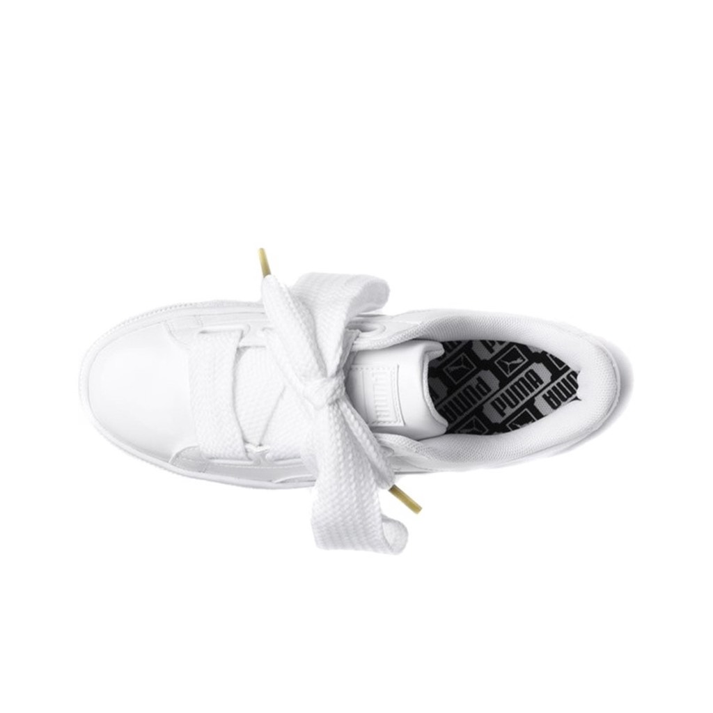 Puma Basket Heart Patent White - 363073-02 