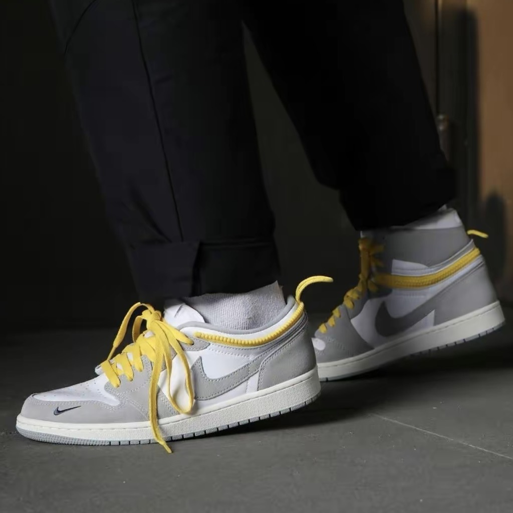 Jordan 1 High Switch Light Smoke Grey - CW6576-100 