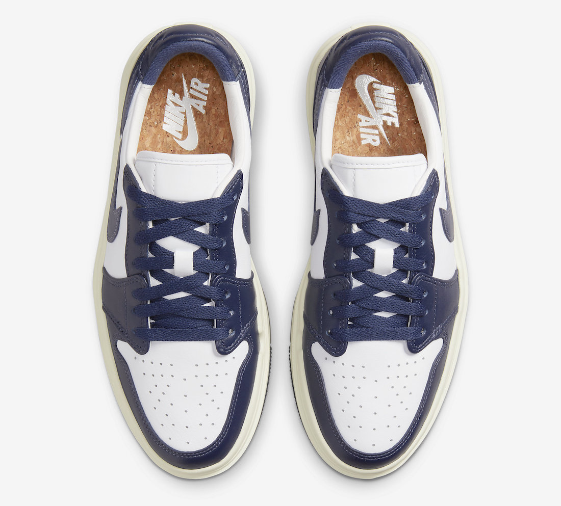 Air Jordan 1 Low Elevate 'Navy White' - DH7004-141 