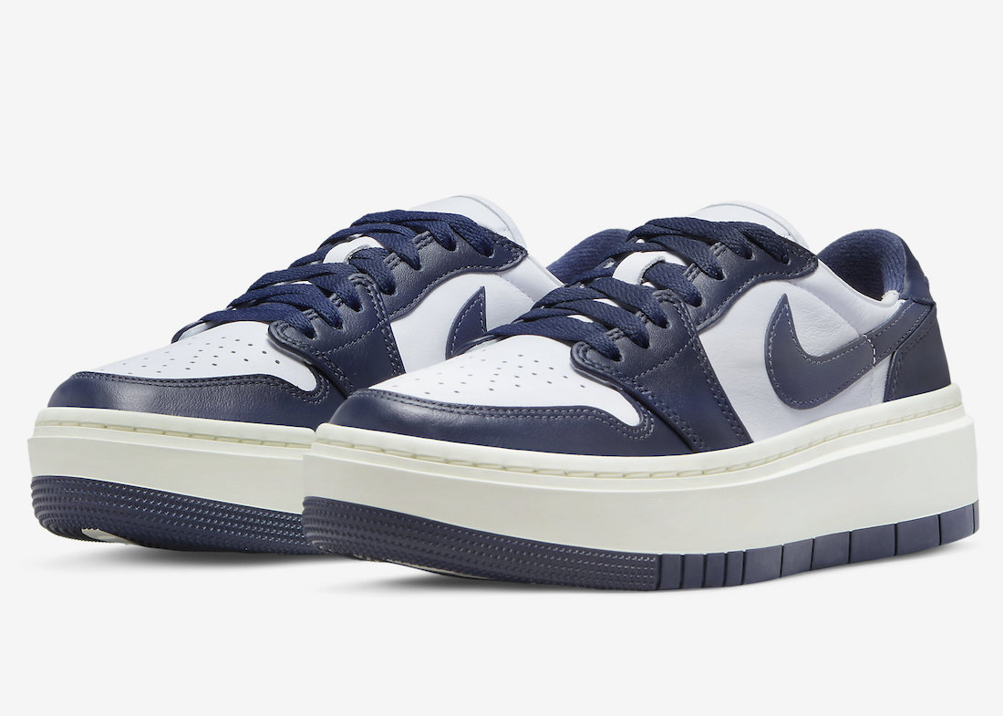 Air Jordan 1 Low Elevate 'Navy White' - DH7004-141 
