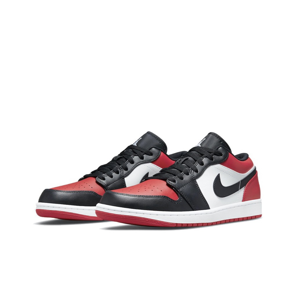 Jordan 1 Low Bred Toe - 553560 612 