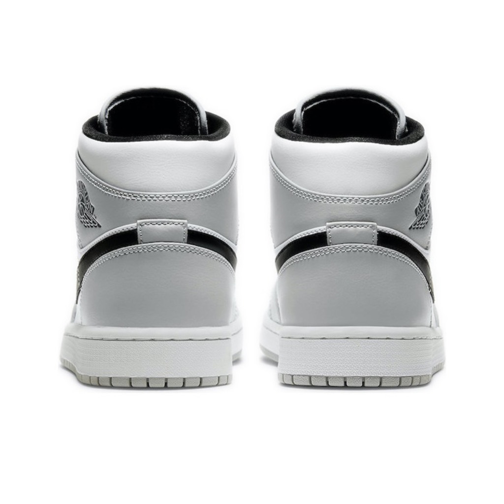 Jordan 1 Mid Light Smoke Grey - 554724-092 