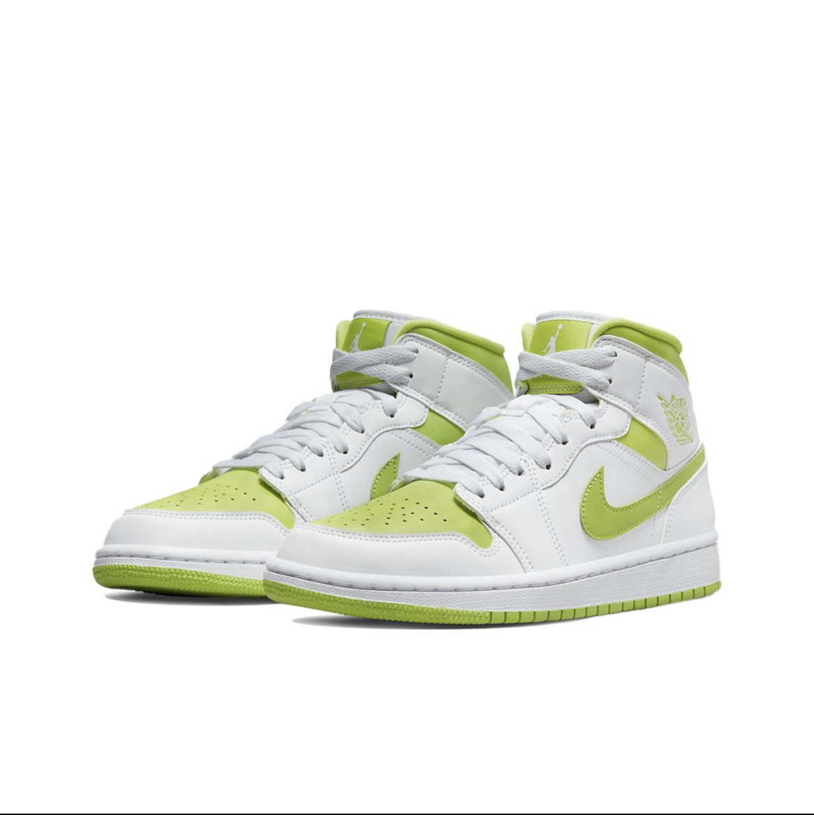 Jordan 1 Mid 'White Lime' BQ6472-131 