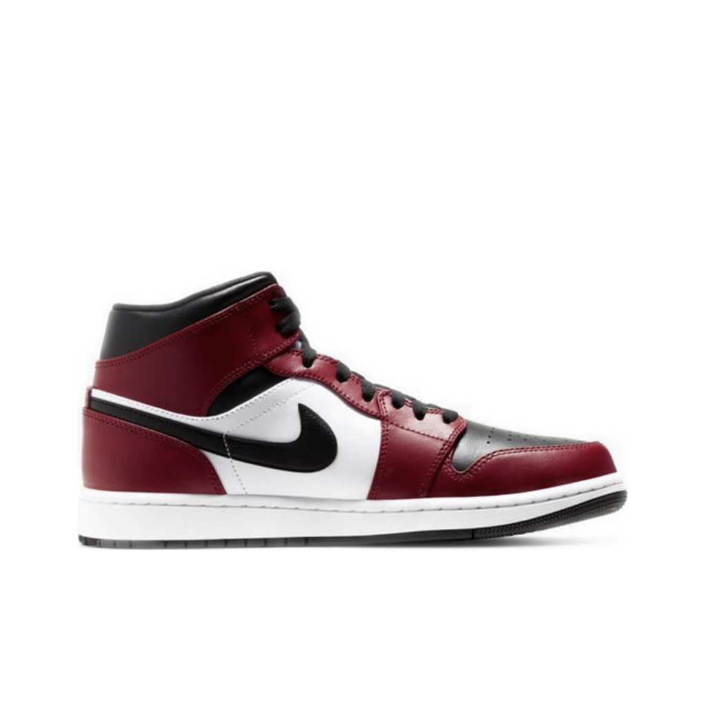 Jordan 1 Mid Chicago Black Toe - 554724-069 