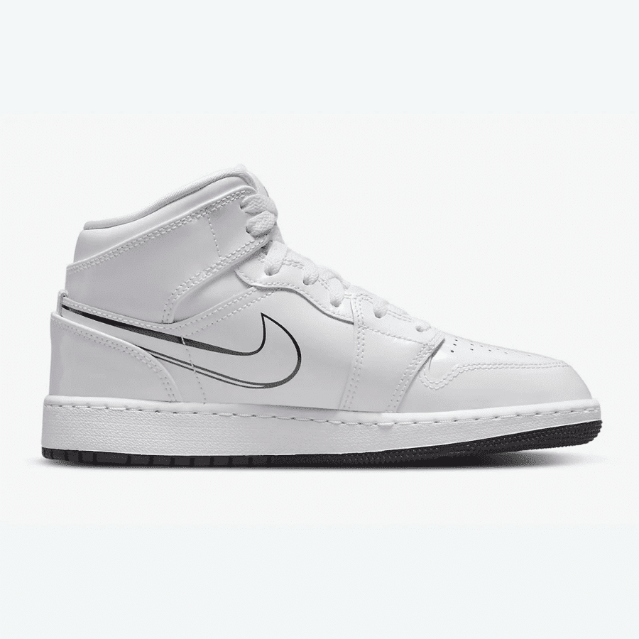 Jordan 1 Mid Schematic/Sneaker School DQ1864-100 