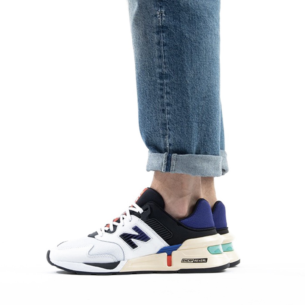 New Balance 997 Sport Munsell White Deep Blue - MS997JEA 
