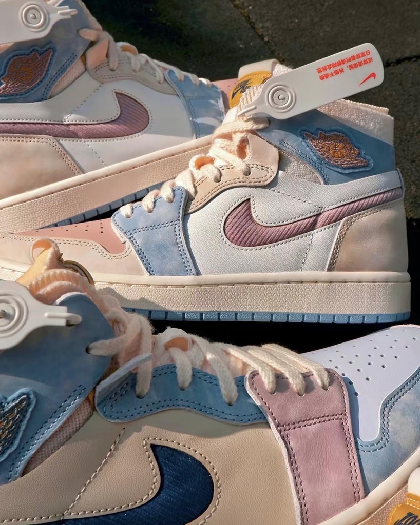 AIR JORDAN 1 HIGH ZOOM AIR CMFT PINK OXFORD - DQ5092-651 