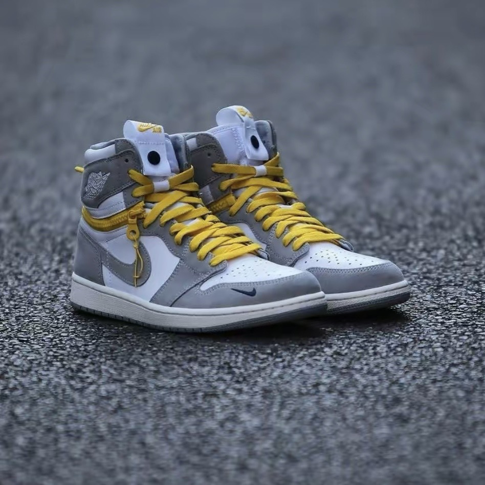 Jordan 1 High Switch Light Smoke Grey - CW6576-100 