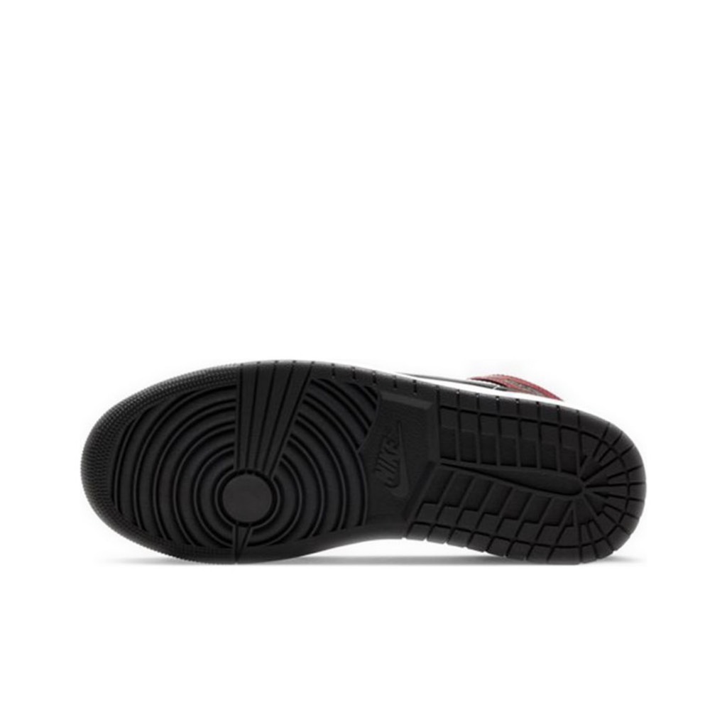 Jordan 1 Mid Chicago Black Toe - 554724-069 