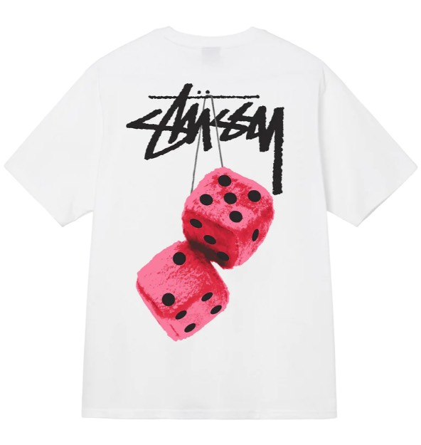Stussy Fuzzy Dice Tee - 1904765 