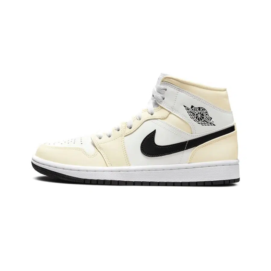 Jordan 1 Mid Coconut Milk -  BQ6472-121 