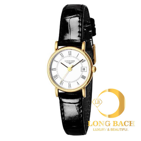 lbwm ĐỒNG HỒ NỮ LONGINES L74906110 MÁY PIN MẠ VÀNG DÂY DA CÁ TÍNH L7.490.6.11.0