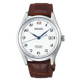 lbwm ĐỒNG HỒ NAM SEIKO SARA017 MÁY CƠ DÂY DA PHONG CÁCH TRẺ TRUNG