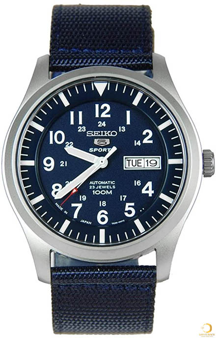 lbwm ĐỒNG HỒ NAM SEIKO 5 SNZG11J1 DÂY NYLON BỀN BỈ