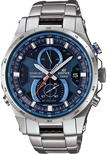 lbwm ĐỒNG HỒ NAM CASIO EDIFICE EQW-A1200D-2AJF MÁY NĂNG LƯỢNG MẶT TRỜI DÂY KIM LOẠI