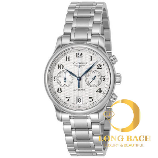 lbwm ĐỒNG HỒ NAM LONGINES L26694786 MÁY CƠ MẶT TRẮNG DÂY KIM LOẠI L2.669.4.78.6