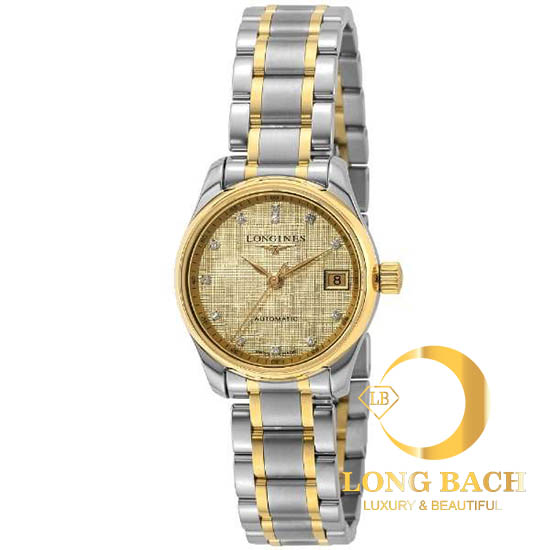 lbwm ĐỒNG HỒ NỮ LONGINES L21285387 KÍNH SAPPHIRE DÂY KIM LOẠI TRẺ TRUNG L2.128.5.38.7