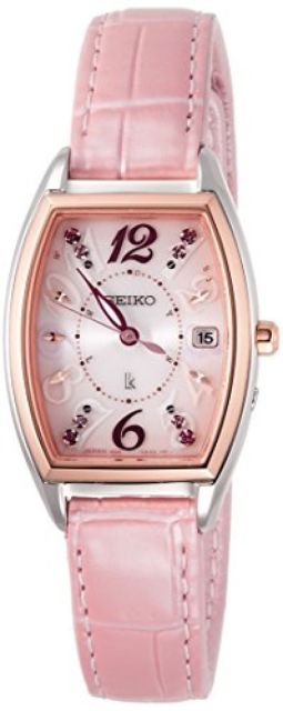 lbwm ĐỒNG HỒ NỮ SEIKO LUKIA SSVW116 MÁY NĂNG LƯỢNG MẶT TRỜI DÂY DA