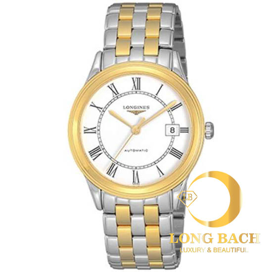 lbwm ĐỒNG HỒ NAM LONGINES L48743217 MÁY CƠ MẠ VÀNG KÍNH SAPPHIRE L4.874.3.21.7