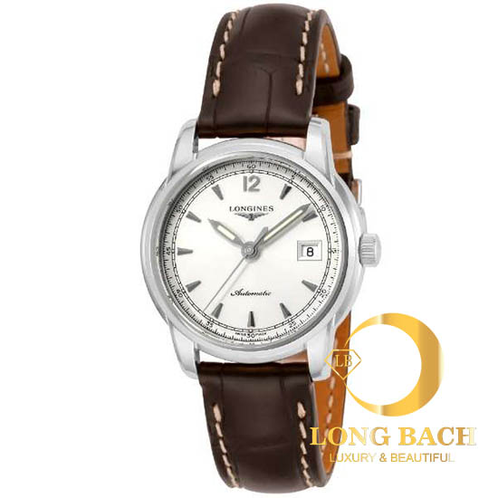 lbwm ĐỒNG HỒ NỮ LONGINES L25634790 MÁY CƠ DÂY DA TRẺ TRUNG CÁ TÍNH L2.563.4.79.0