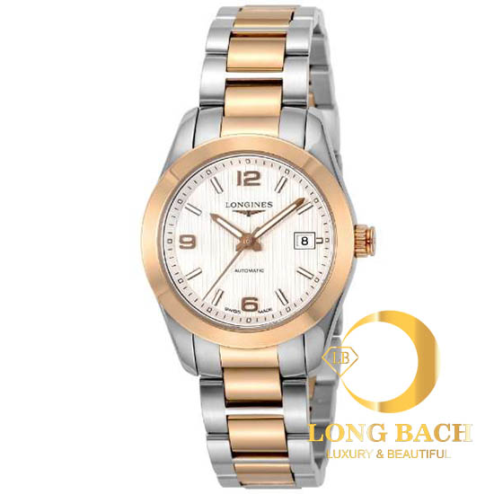 lbwm ĐỒNG HỒ NỮ LONGINES L22855767 MÁY CƠ MẠ VÀNG HỒNG TRẺ TRUNG CÁ TÍNH L2.285.5.76.7