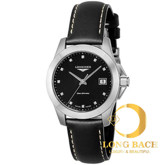 lbwm ĐỒNG HỒ NỮ LONGINES L33774573 MÁY PIN DÂY DA CÁ TÍNH L3.377.4.57.3