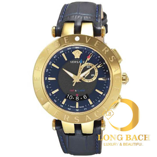 lbwm ĐỒNG HỒ NAM VERSACE 29G70D282S282 DÂY DA KẾT HỢP MẠ VÀNG SANG TRỌNG