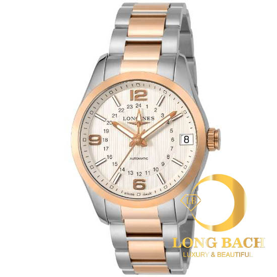 lbwm ĐỒNG HỒ NAM LONGINES L27995767 MẠ VÀNG HỒNG CAO CẤP SANG TRỌNG L2.799.5.76.7