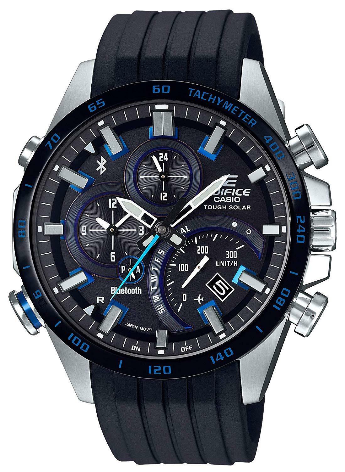 lbwm ĐỒNG HỒ NAM CASIO EDIFICE EQB-501XBR-1AJF MÁY NĂNG LƯỢNG MẶT TRỜI DÂY CAO SU