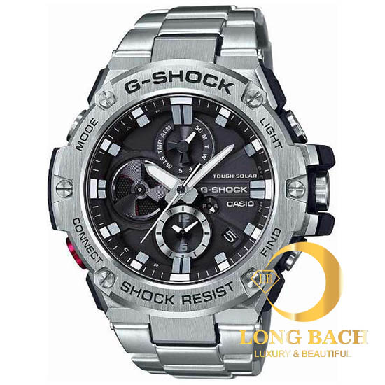 lbwm ĐỒNG HỒ NAM CASIO GST-B100D-1AJF DÂY ĐEO KIM LOẠI SANG TRỌNG