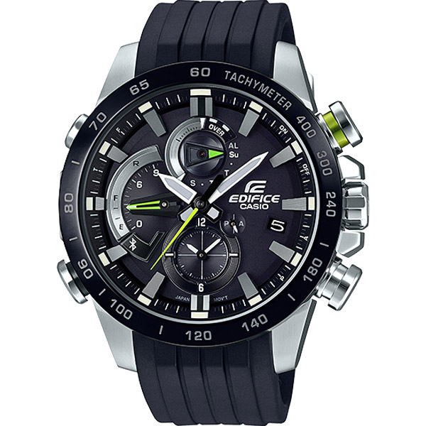 lbwm ĐỒNG HỒ NAM CASIO EDIFICE EQB-800BR-1AJF MÁY NĂNG LƯỢNG MẶT TRỜI DÂY CAO SU