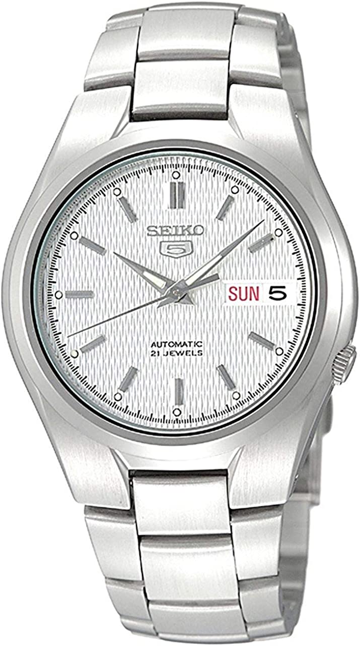 lbwm ĐỒNG HỒ ĐÔI SEIKO SNK601K1 / SYMC07K1 MÁY CƠ DÂY KIM LOẠI