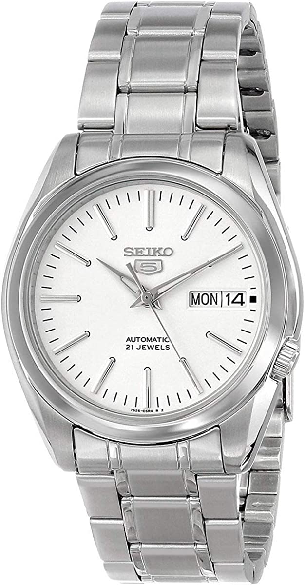 lbwm ĐỒNG HỒ ĐÔI SEIKO SNKL41K1 / SYME39K1 MÁY CƠ DÂY KIM LOẠI