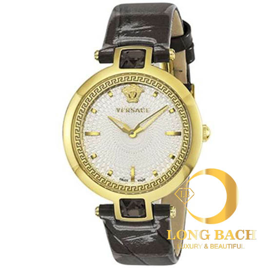 lbwm ĐỒNG HỒ NỮ VERSACE VAN060016 DÂY DA KẾT HỢP MẠ VÀNG CÁ TÍNH