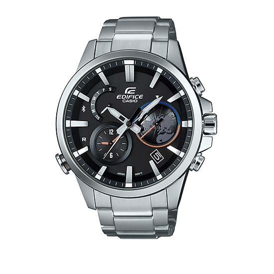 lbwm ĐỒNG HỒ NAM CASIO EDIFICE EQB-600D-1AJF MÁY NĂNG LƯỢNG MẶT TRỜI DÂY KIM LOẠI