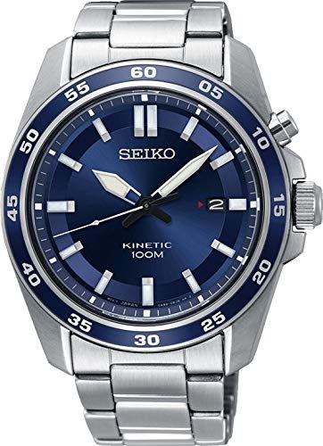 lbwm ĐỒNG HỒ NAM SEIKO KINETIC SKA783P1 MẶT XANH THÉP KHÔNG GỈ