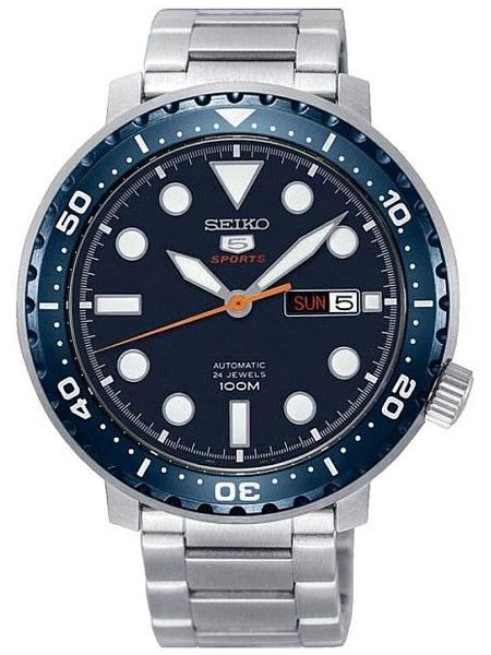 lbwm ĐỒNG HỒ NAM SEIKO 5 SPORT SRPC63K1 AUTOMATIC DÂY KIM LOẠI