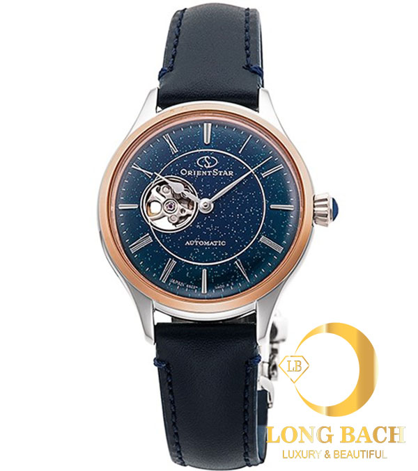 lbwm ĐỒNG HỒ NỮ ORIENT STAR CLASSIC SEMI SKELETON RK-ND0014L